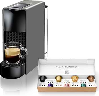 Amazon.co.jp: Nespresso C30-GR-W Essenza Mini Capsule Coffee Maker