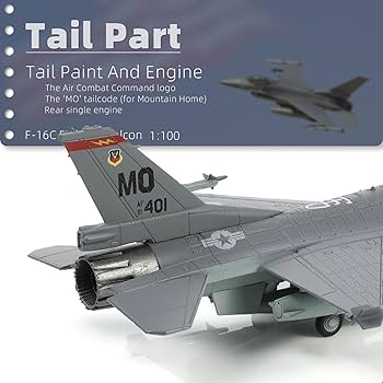 Amazon.co.jp: NUOTIE 1/100 F-16C ファイティングファルコン飛行機