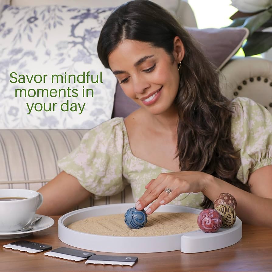 Amazon.com: ENSO Japanese Zen Garden Kit for Desk - Inori Premium