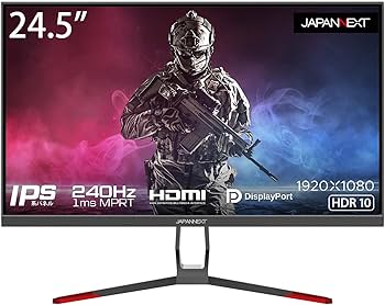 Amazon.co.jp: JAPANNEXT 24.5インチ ゲーミングモニター 240Hz 1ms