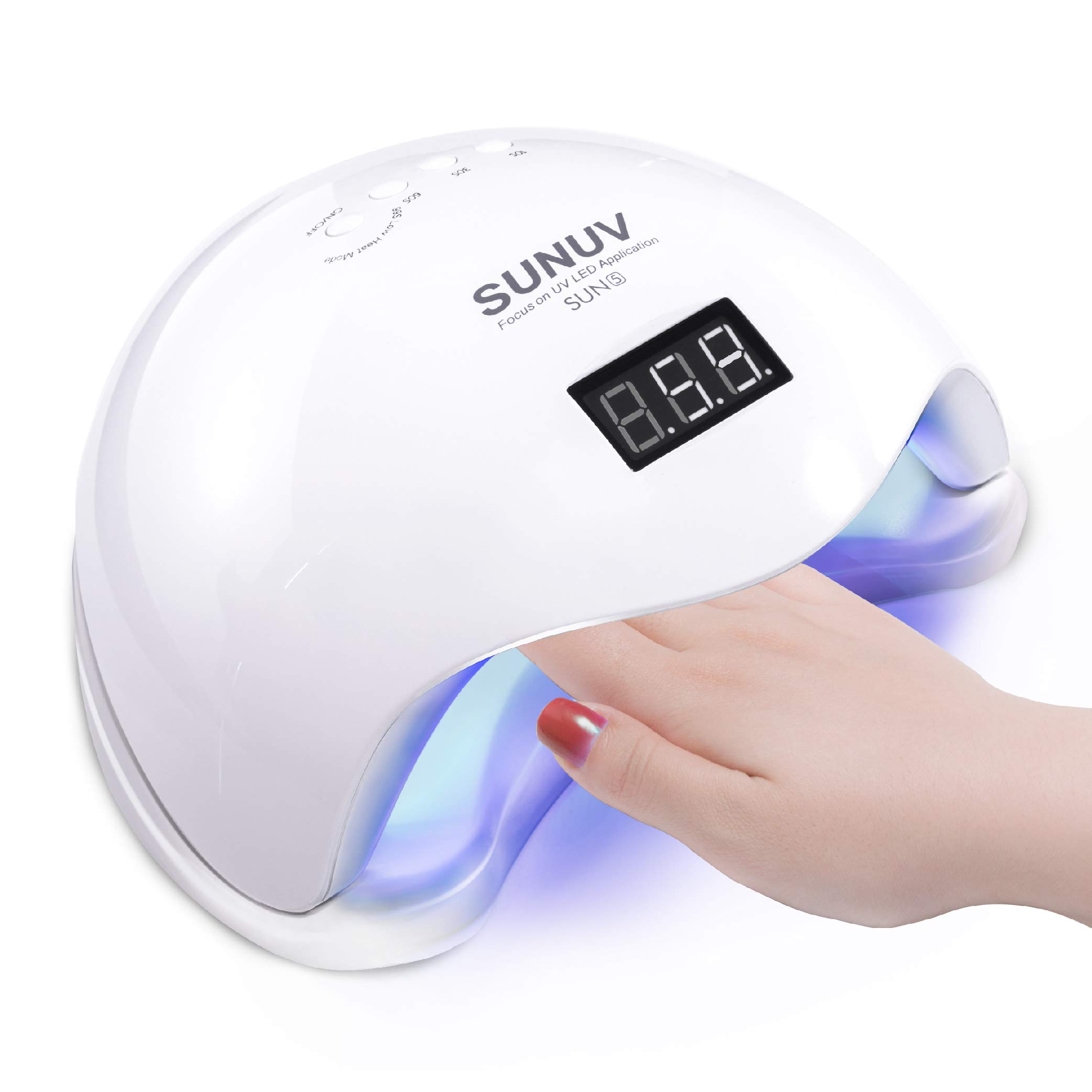Amazon.co.jp: UV LED ネイルランプ SUNUV UV ライト ネイル用 ジェル