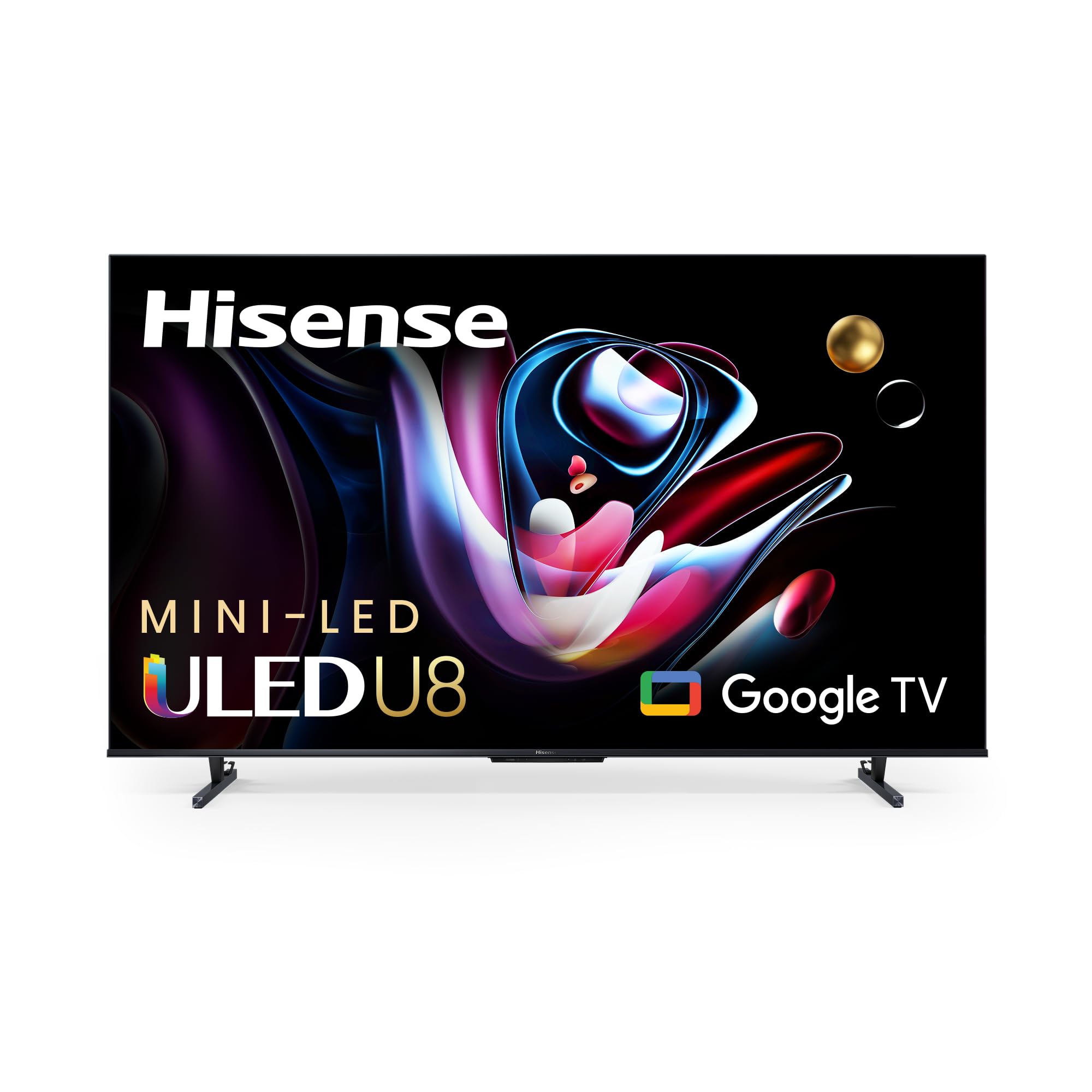 Amazon.com: Hisense 65 吋Class U8 系列迷你LED ULED 4K UHD Google