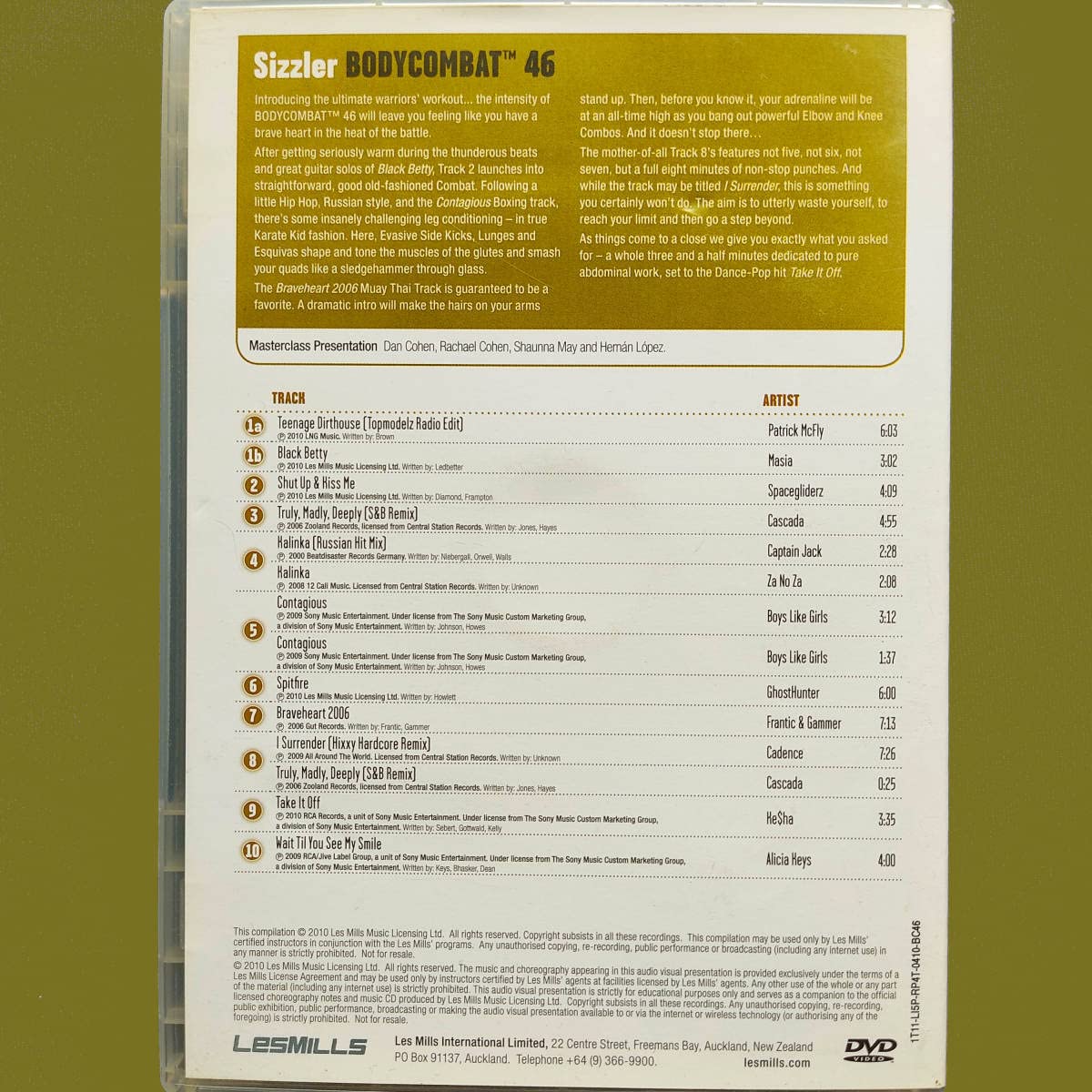 Amazon.co.jp: ボディコンバット 46 CD DVD LESMILLS BODYCOMBAT