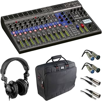 Amazon.com: Zoom LiveTrak L-12-12-Channel Digital Mixer