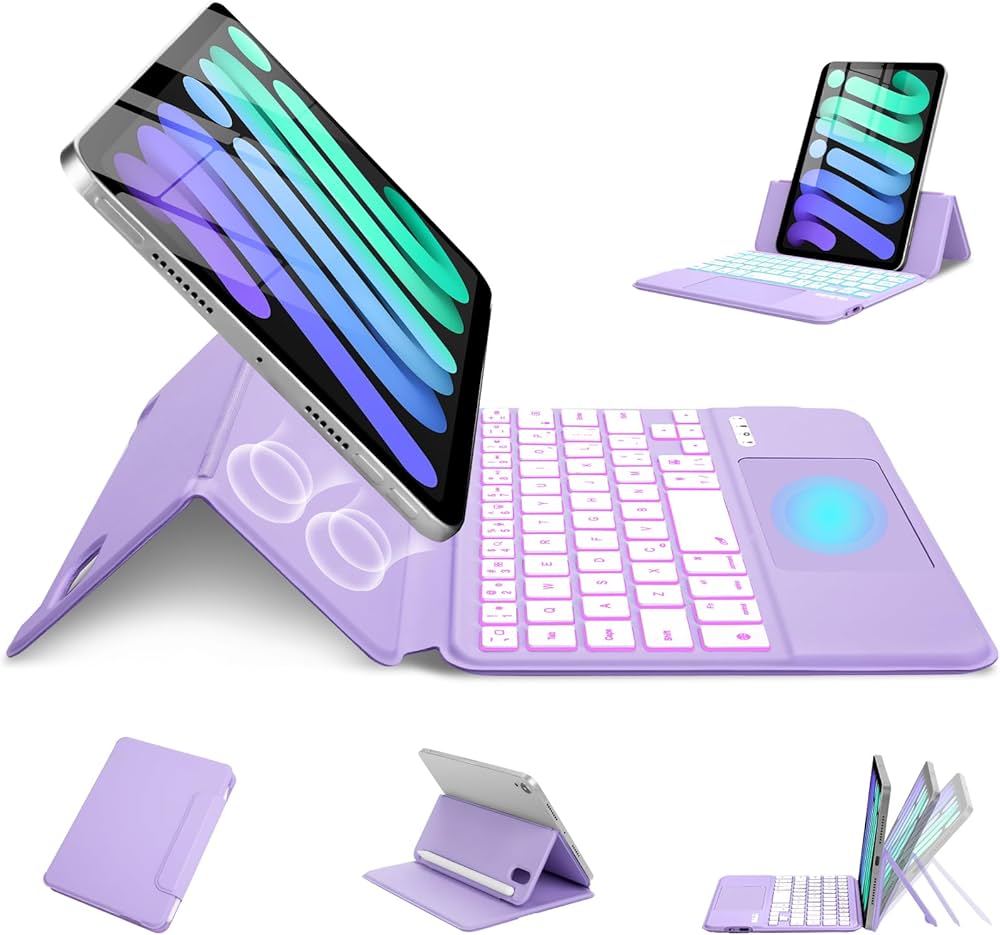 Amazon.co.jp: MePadKey US英語配列キーボードケース iPad Mini 7 A17