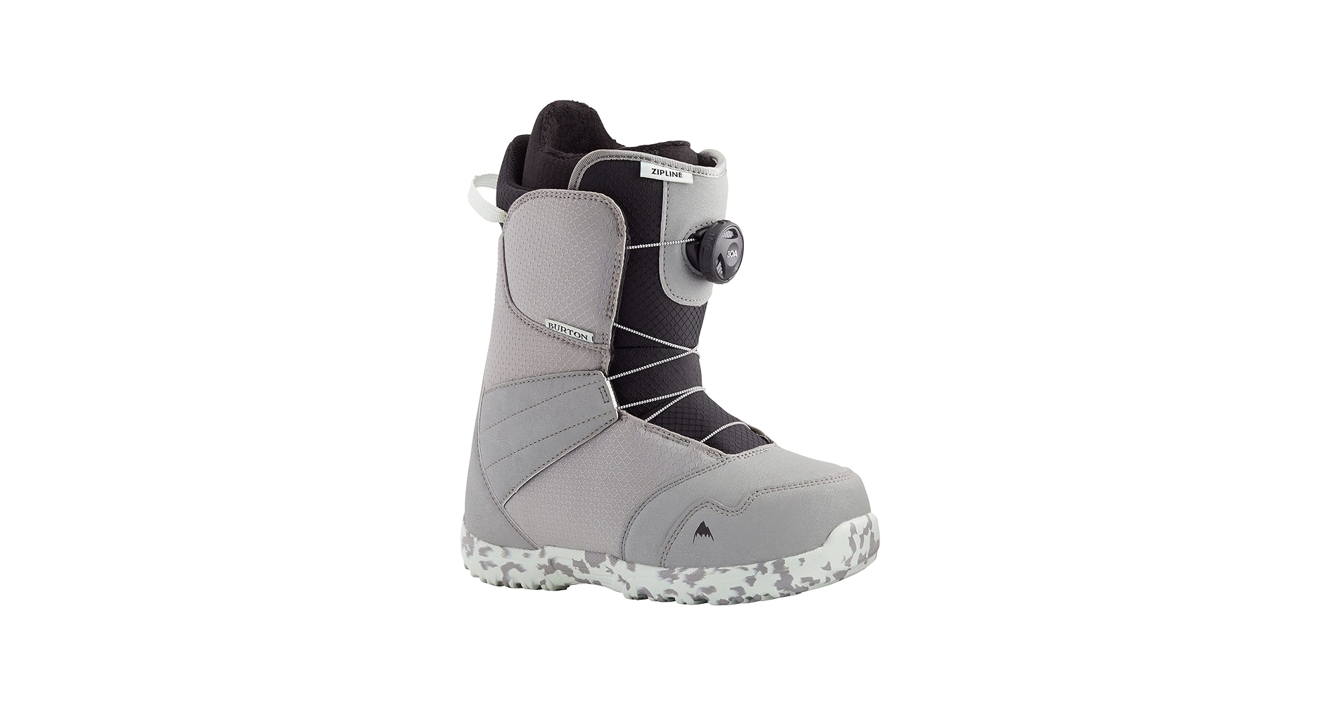 Amazon.com : Burton Zipline BOA Kids Snowboard Boots Sz 5 Gray/Neo