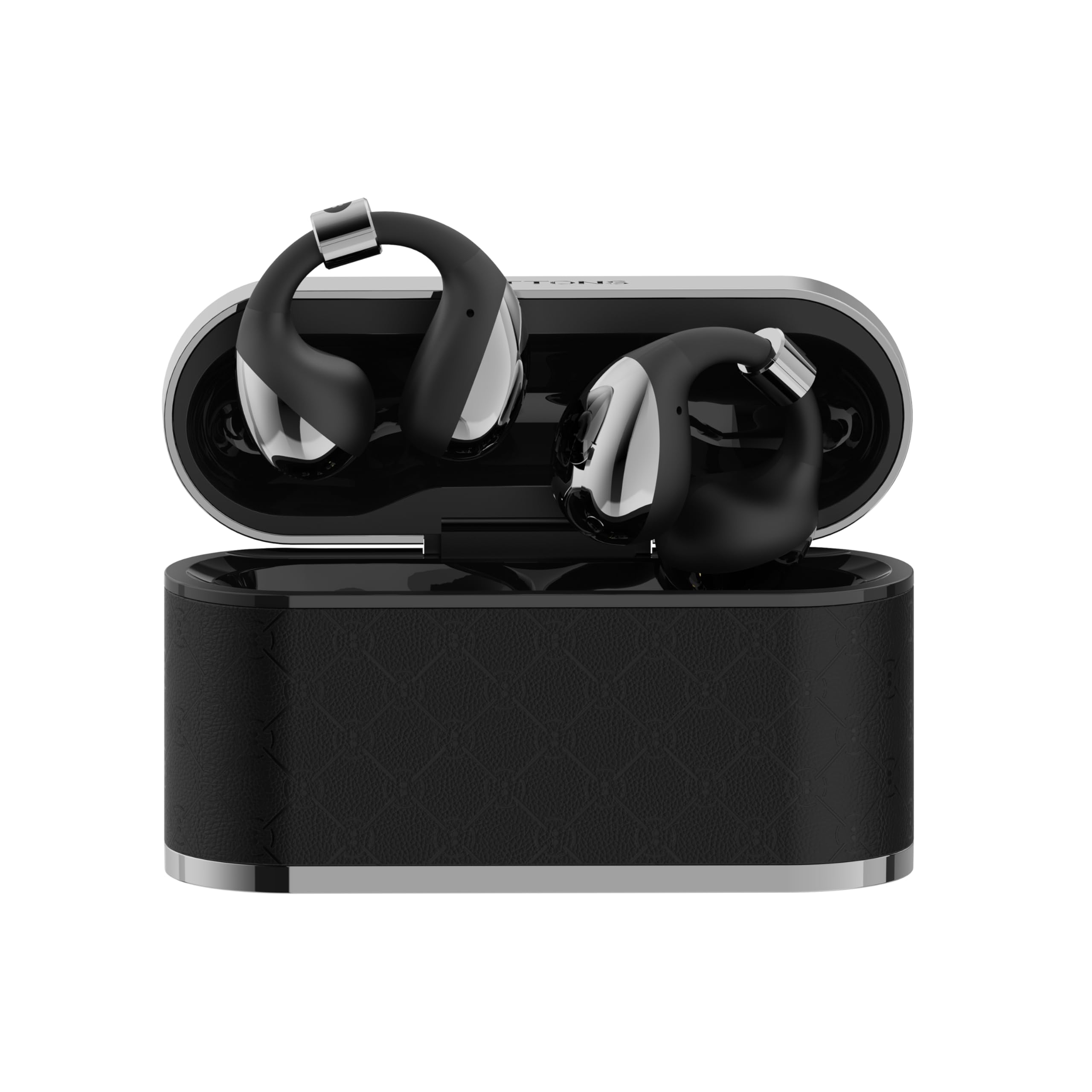 Amazon.co.jp: BUTTONS Clip (シルバーブラック) クリップ型イヤホン