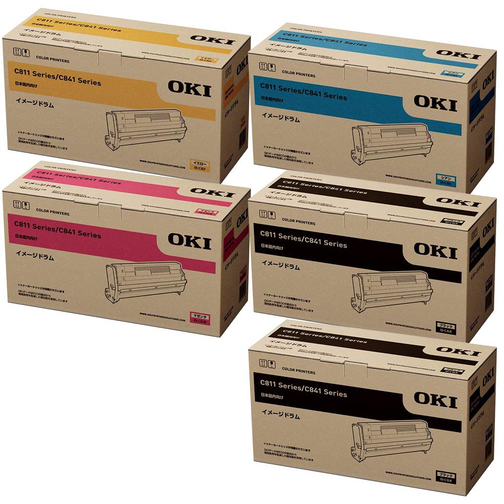 Amazon | OKI 純正 ID-C3L イメージドラム 5本セット (ブラック × 2