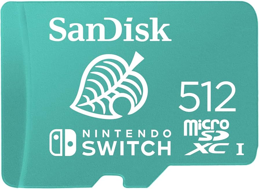 Nintendo Switch Lite + SDカード(512GB) Amazon.com: SanDisk 512GB