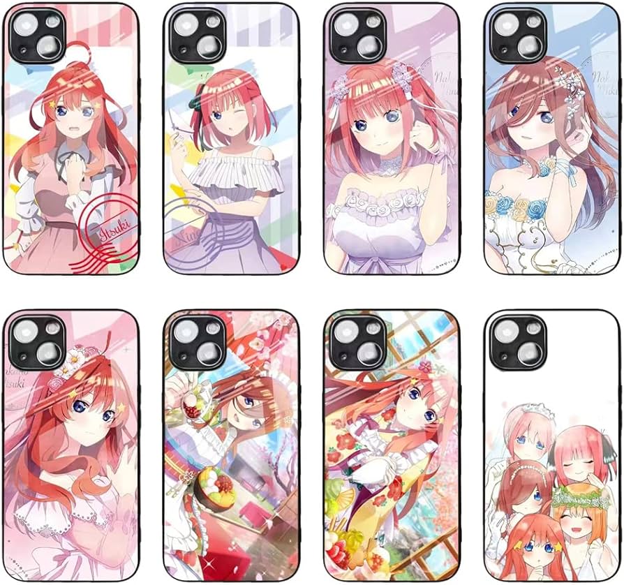 Amazon.co.jp: FUSHOU 五等分の花嫁 スマホケース iphone ケース