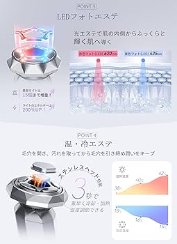 Amazon.co.jp: 【美人百花RF美顔器部門NO1】ANLAN RF温冷美顔器 RF美顔