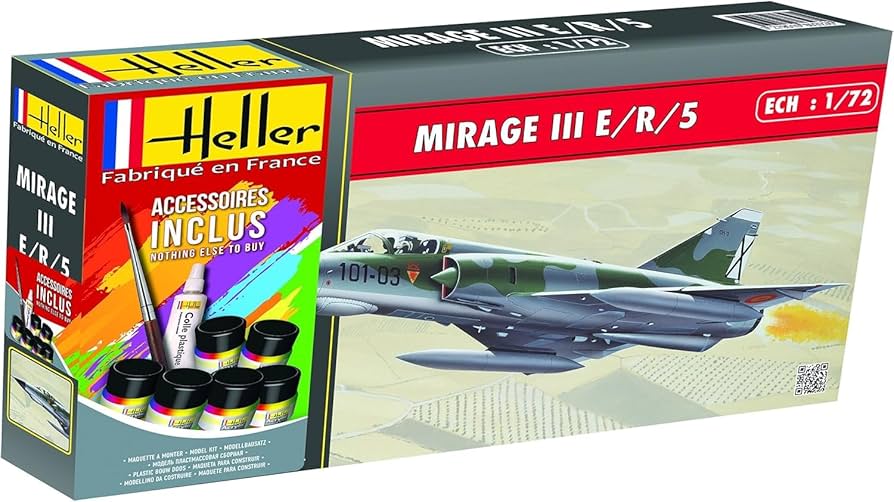 heller ミラージュⅢ Heller 1/48 Mirage IIIB IDF - Mirage III