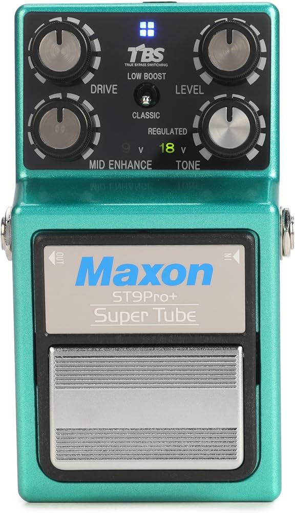 Amazon | Maxon ギターエフェクター Super Tube ST9Pro+