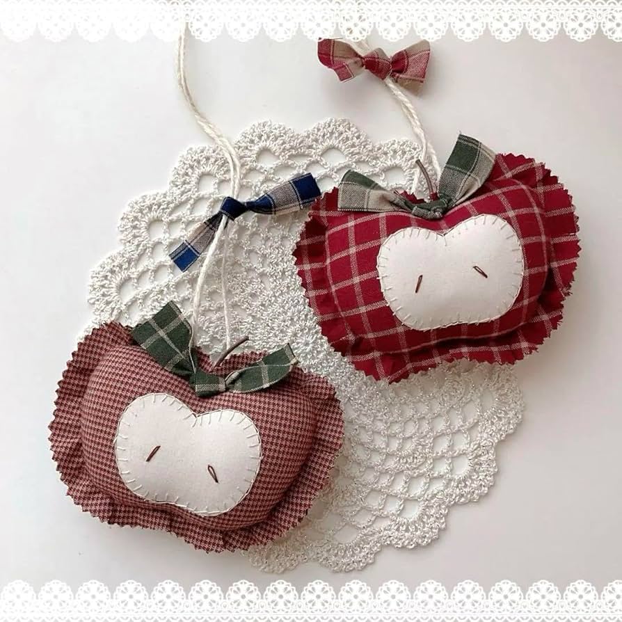 ⭐アメリカンカントリー雑貨♥脚付き木製バスケット✳️りんご(内