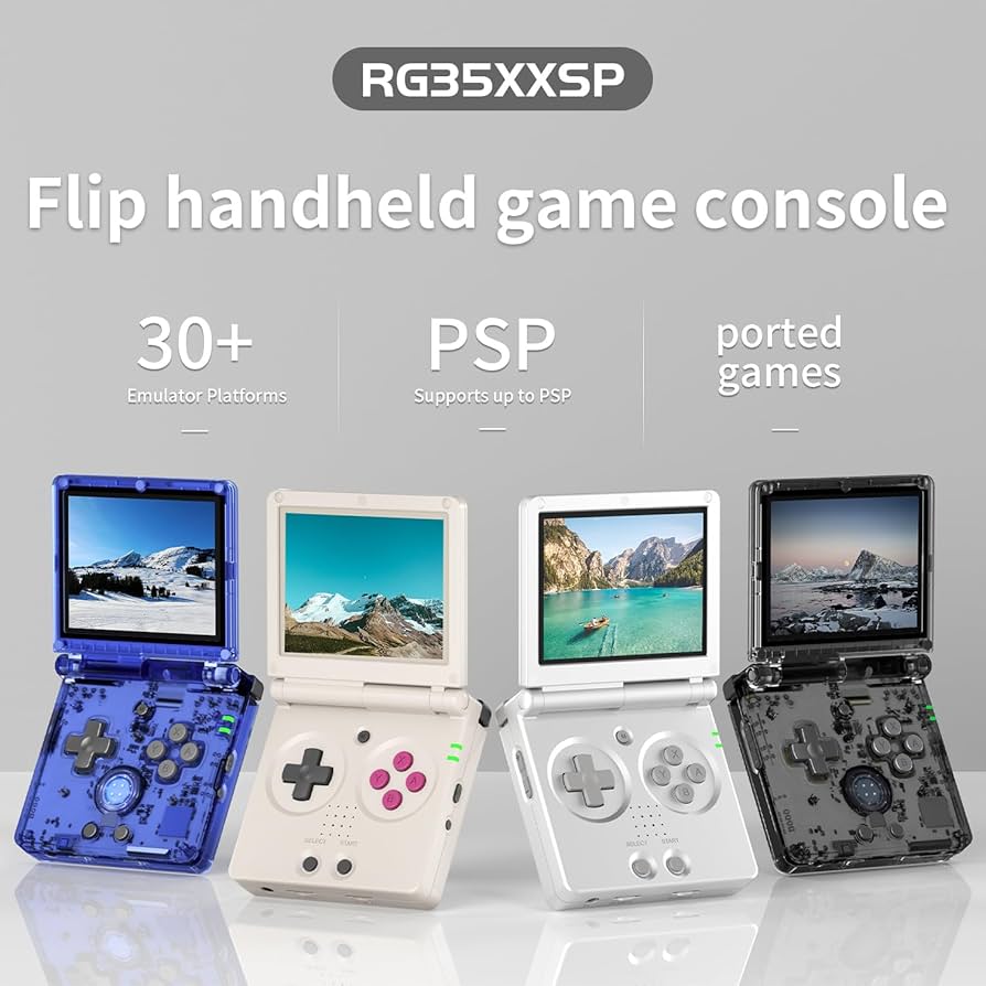 Amazon.com: RG35XXSP Flip Retro Handheld Game Console ,3.5 Inch