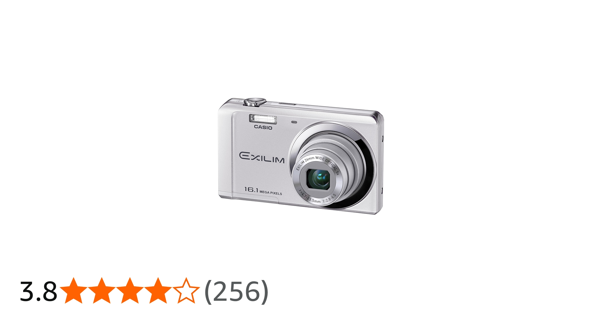 Amazon | CASIO デジタルカメラ EXILIM 1610万画素 5倍 シルバー EX