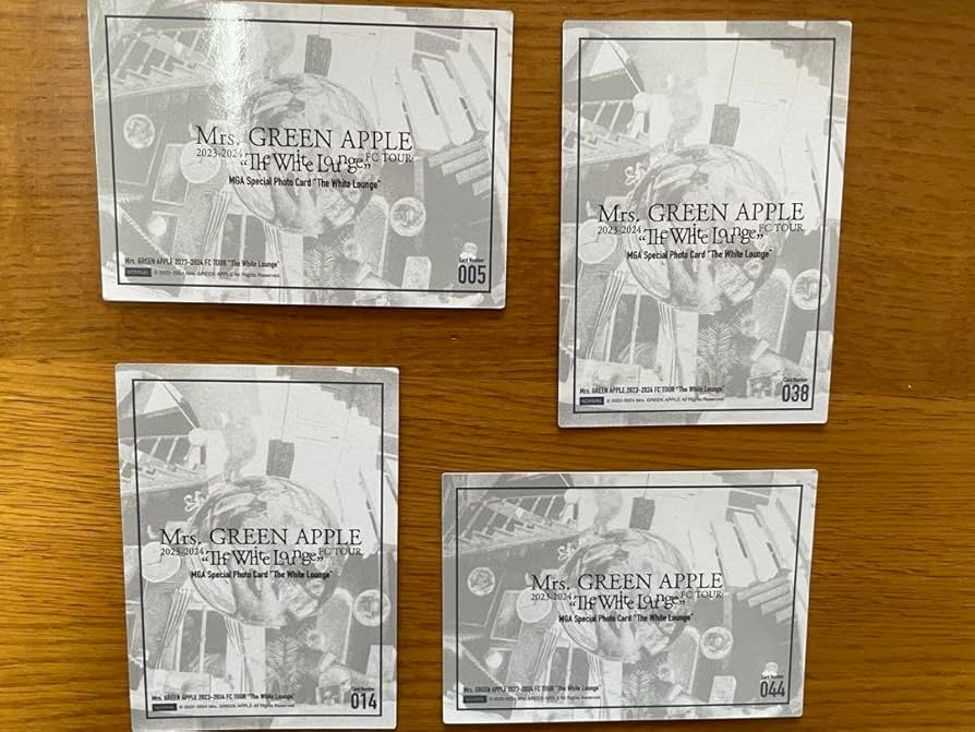 Amazon.co.jp: 若井滉斗 フォトカード セット ミセスグリーンアップル