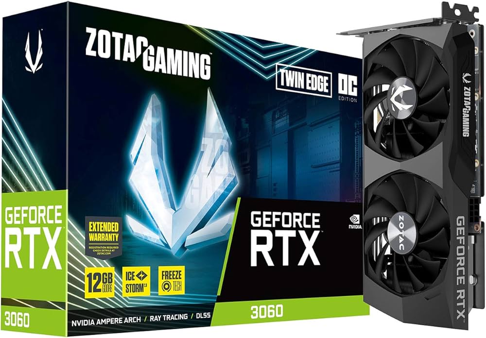 Amazon | ZOTAC (ゾタック) ゲーム用 GeForce RTX 3060 Twin Edge OC