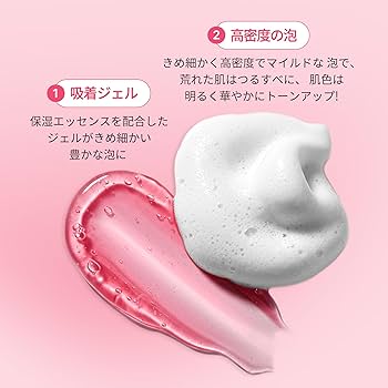 Amazon | メディキューブ PDRN ピンクジェルトゥフォームクレンザー 低