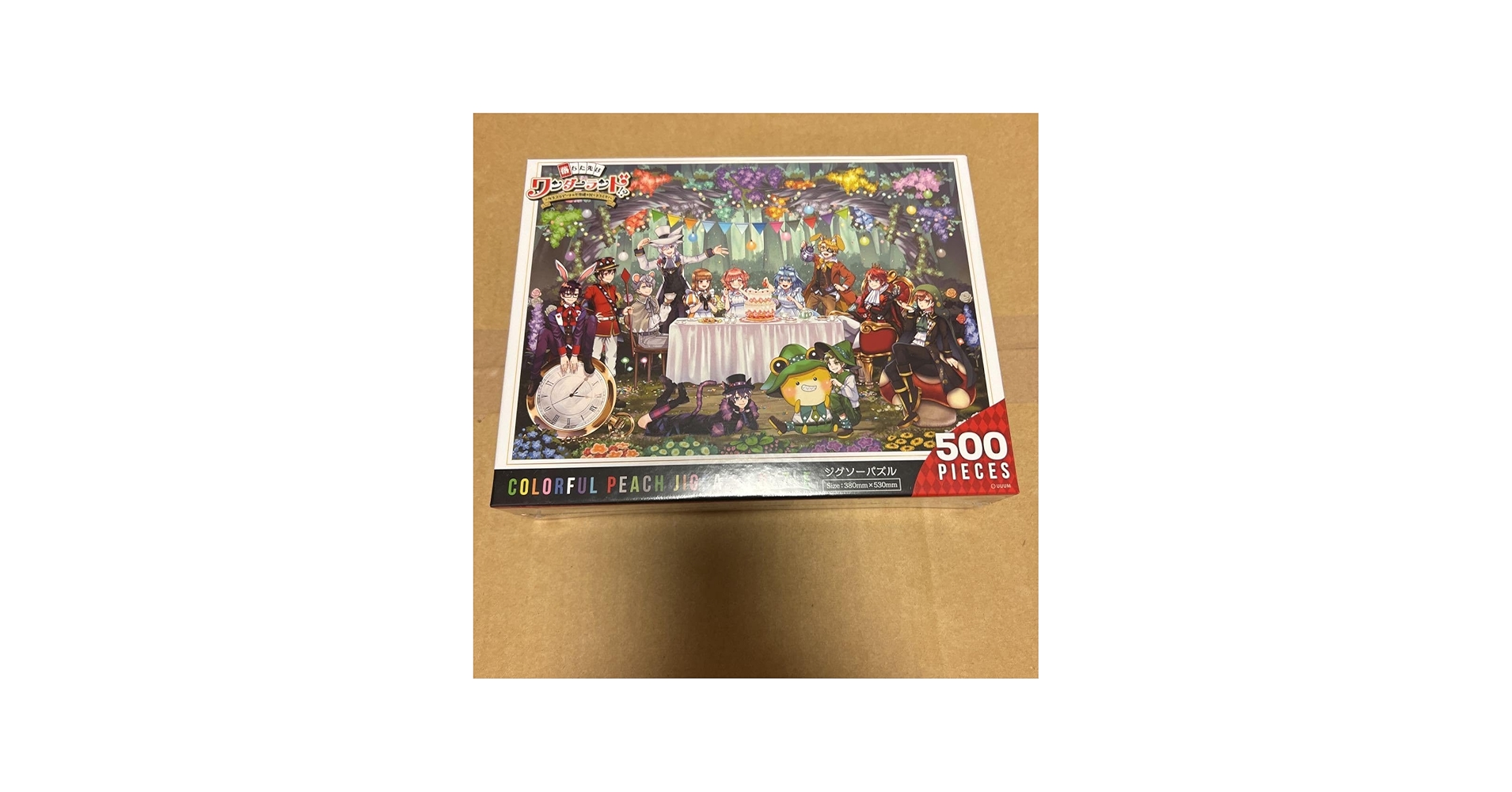 Amazon | カラフルピーチ パズル 500ピース 落ちた先は ワンダーランド