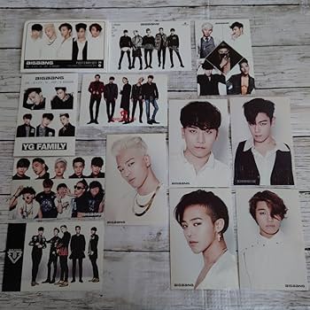 Amazon.co.jp: BIGBANG ビッグバン グッズ まとめ売り 缶バッジ ポスト