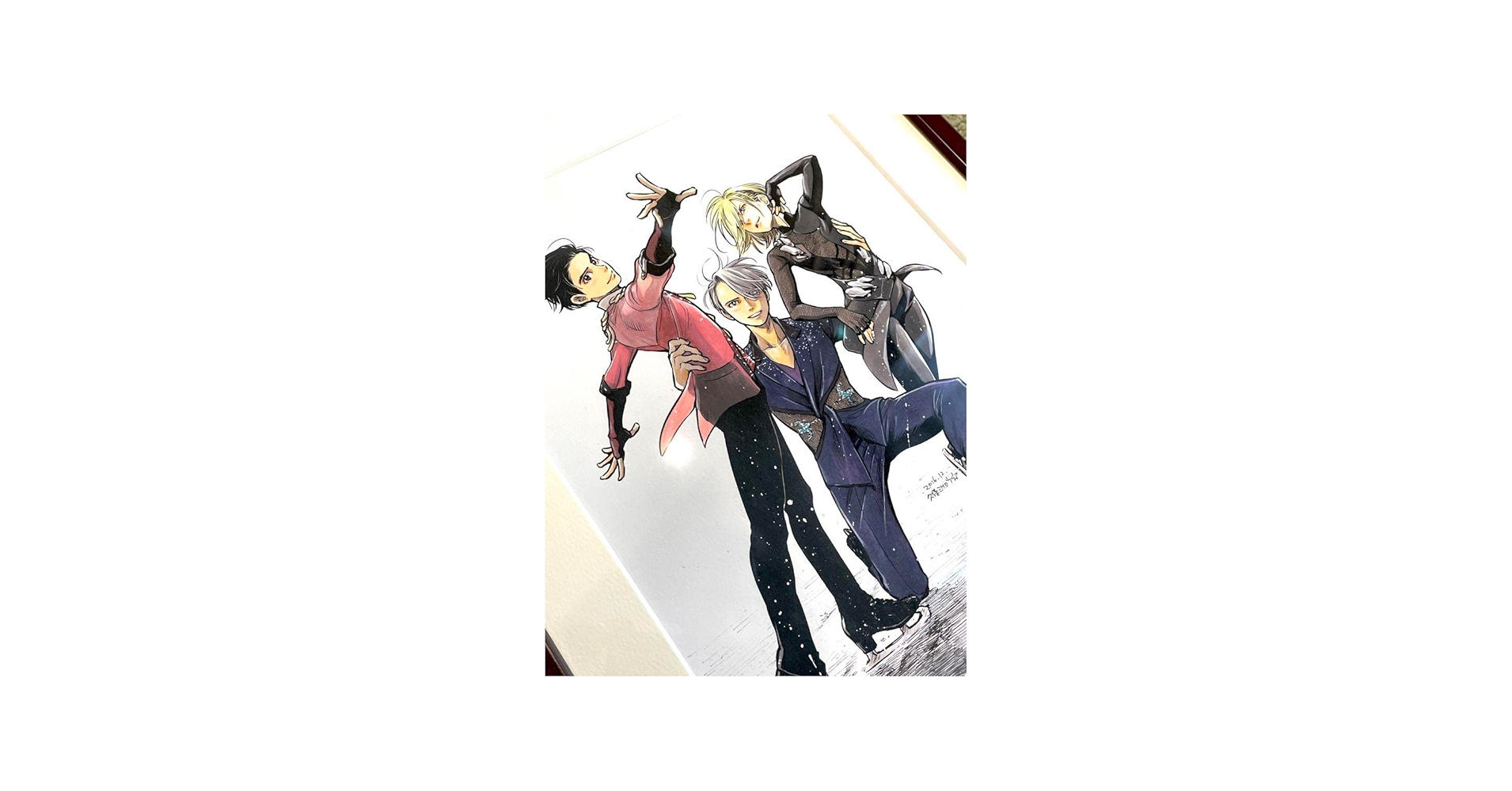 Amazon.co.jp: ユーリ on ICE 久保ミツロウ先生描きおろし 複製原画