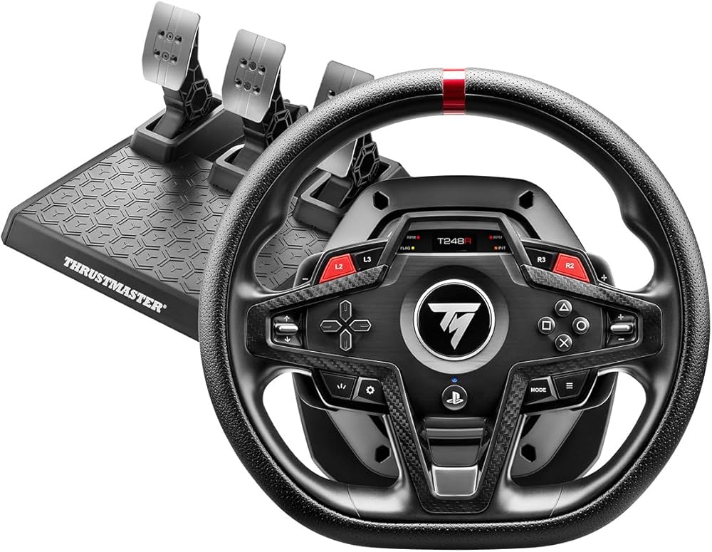 Thrustmaster T248R Racing Wheel & Magnetic Pedals for PS5, PS4