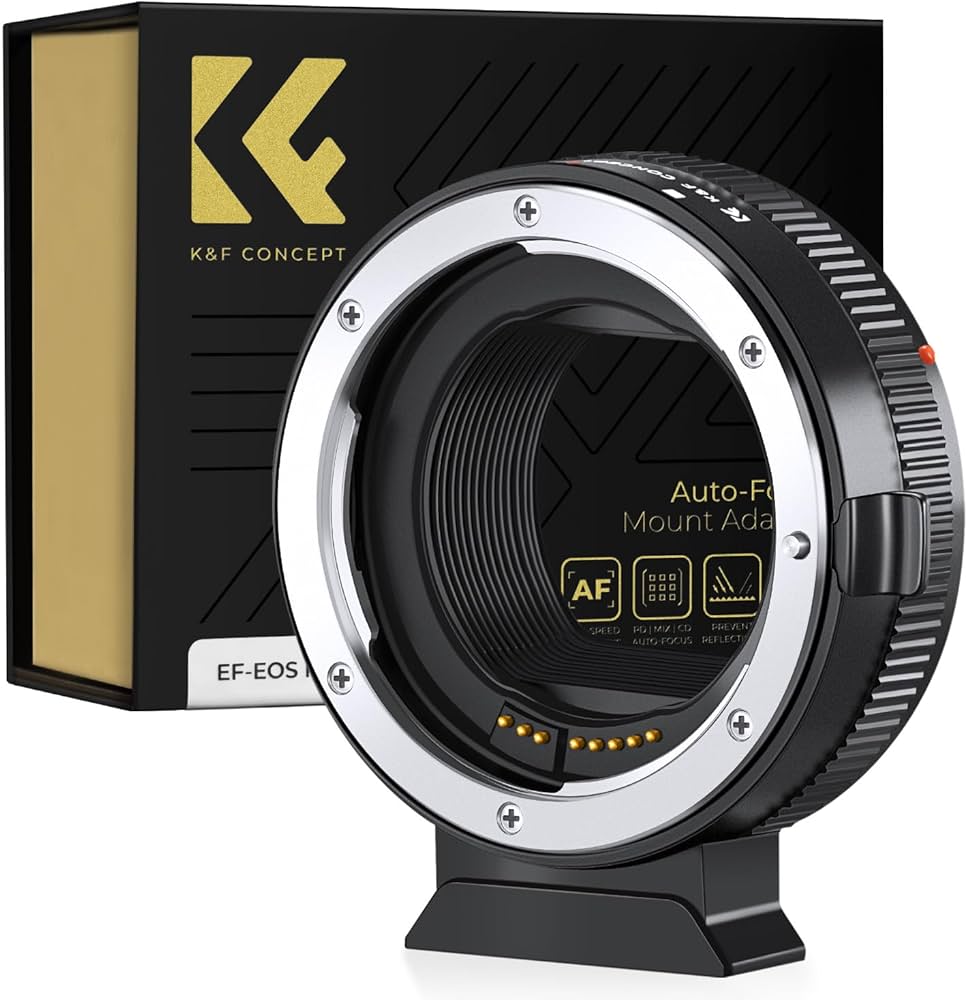 Amazon | K&F CONCEPT 【新改良】 電子マウントアダプター EF-EOS R