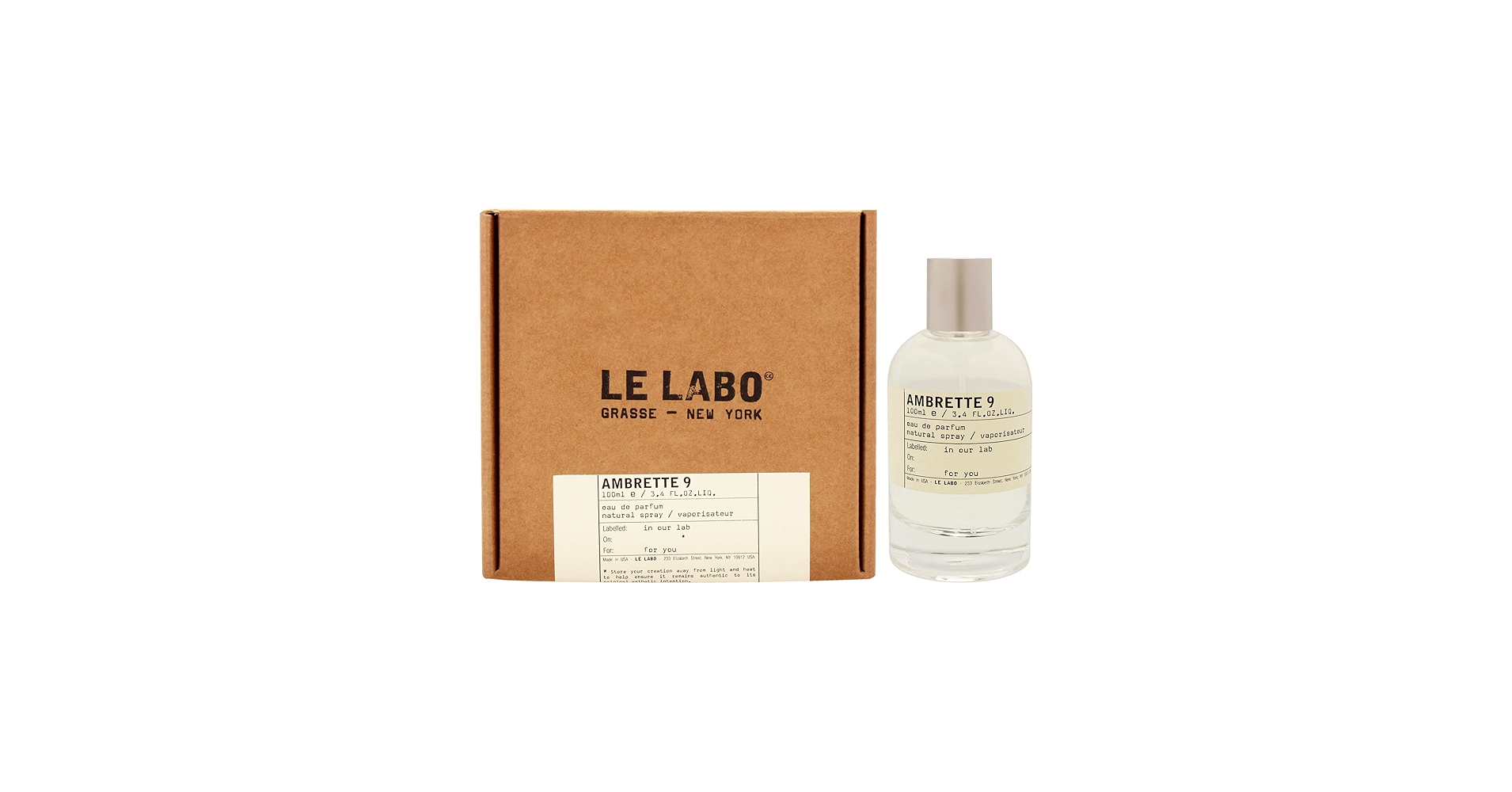 Amazon.com : Ambrette 9 by Le Labo for Unisex - 3.4 oz EDP Spray