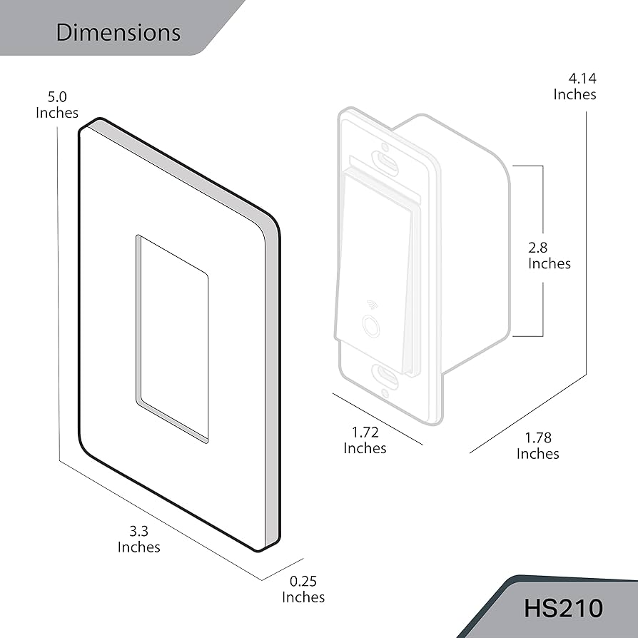 Amazon.com: Kasa Smart 3 Way Switch HS210, Needs Neutral Wire, 2.4