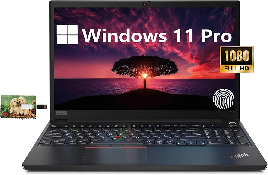 Amazon.com: Lenovo New ThinkPad E15 Business Laptop, 15.6