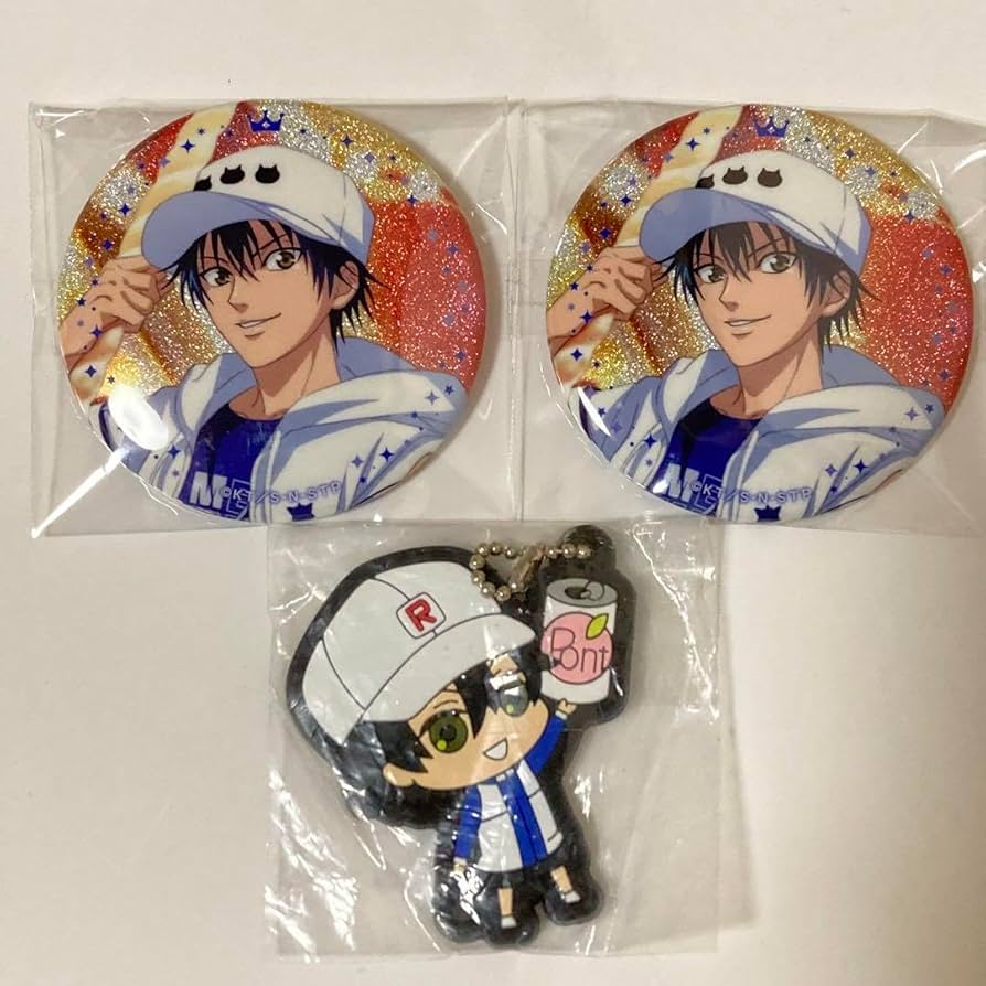 新テニスの王子様 越前リョーマ サマバレ 缶バッジ 新テニスの王子様