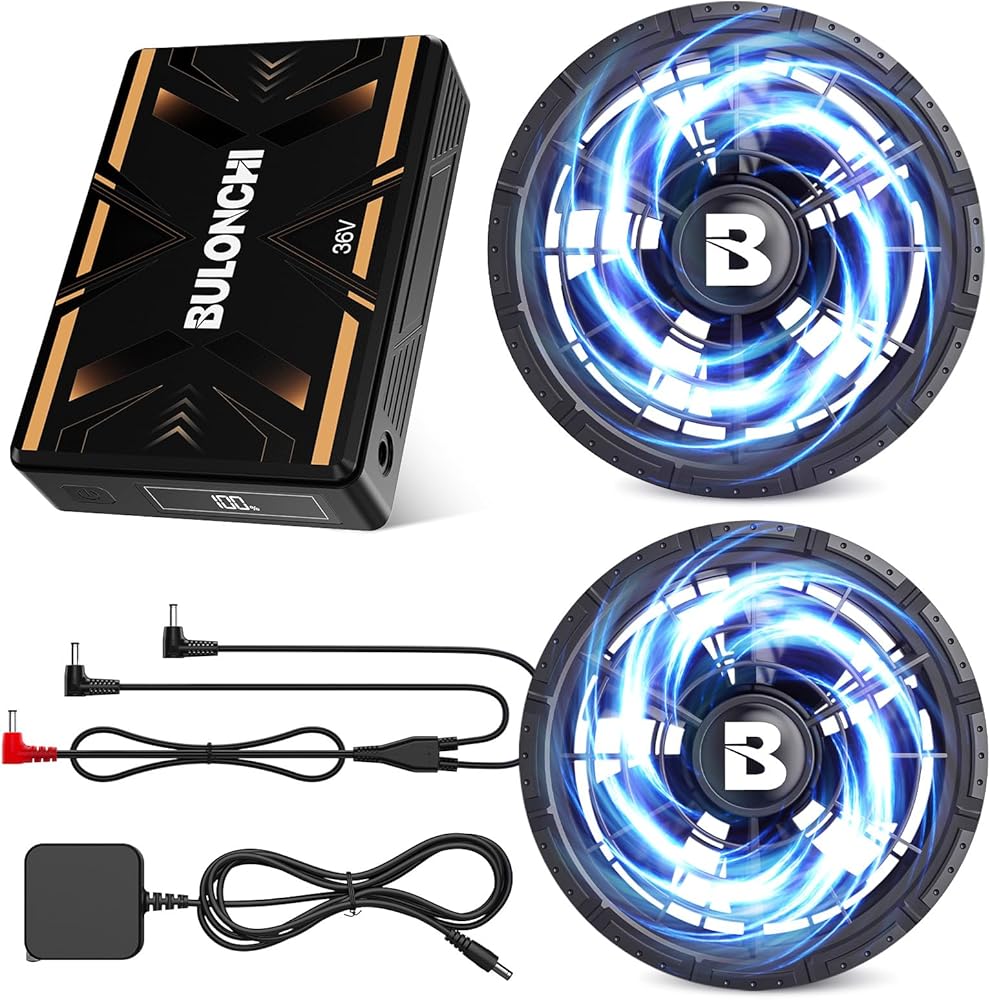 Amazon.co.jp: 2025最強爆風 体感-18℃ 30000mAh 36V超高出力 空調作業