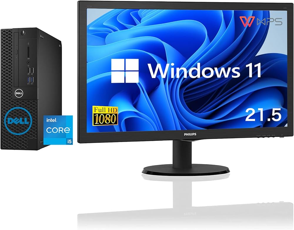 Amazon.co.jp: 【整備済み品】DELL デスクトップPC 3050 SFF/22型HD