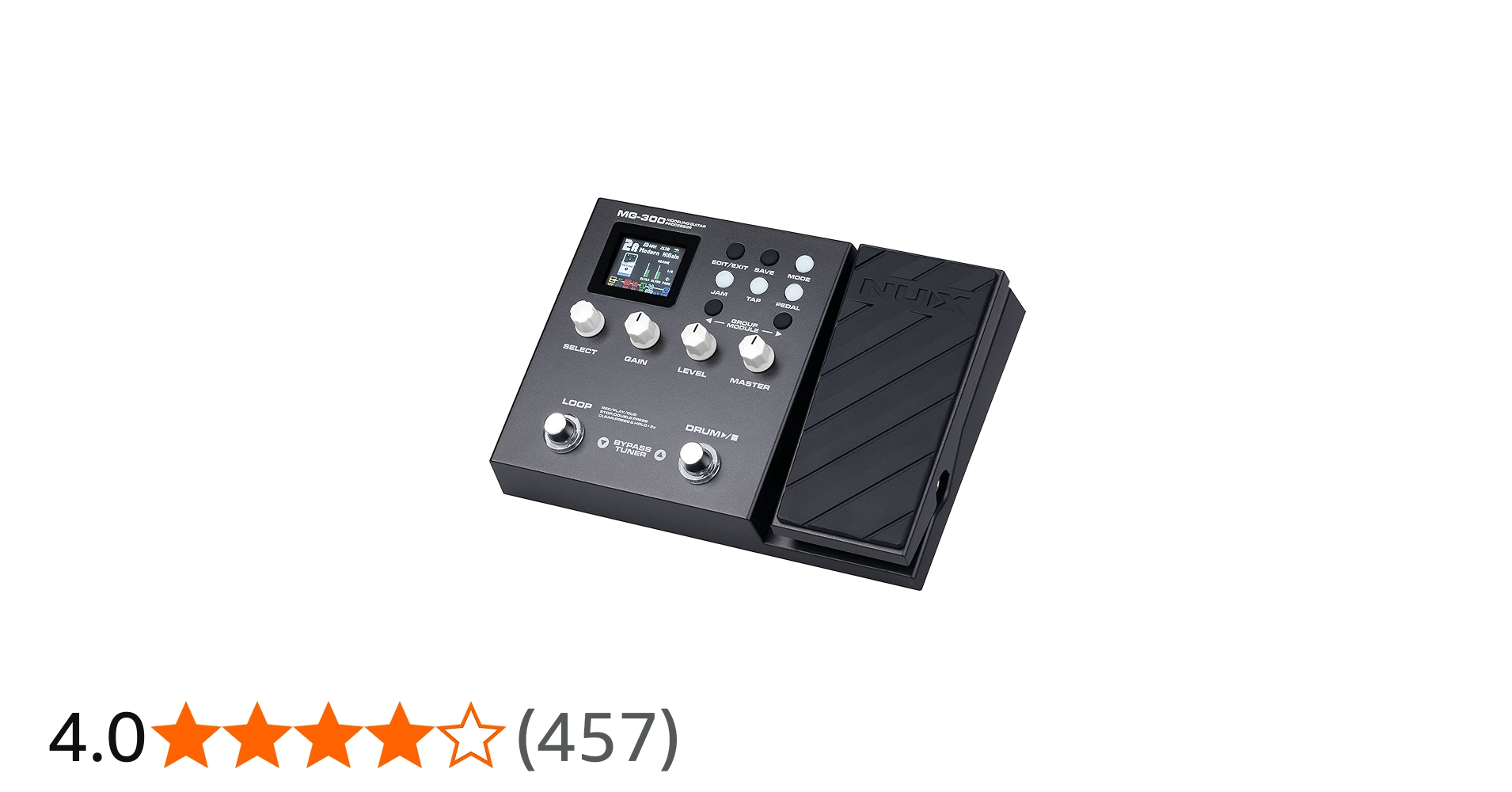 動作確認済・美品】NUX MG-300 エフェクター 動作確認済・美品】NUX MG