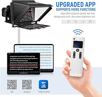 Amazon | NEEWER X12 14インチ テレプロンプター アルミニウム合金製