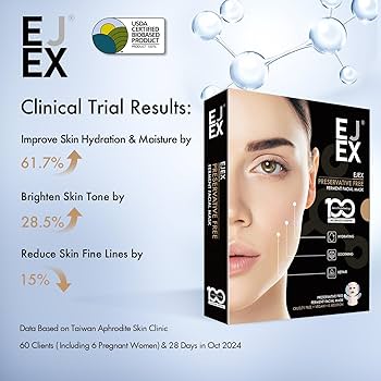 Amazon.com : EJEX Face and Neck Sheet Mask,Hydrating Face Masks