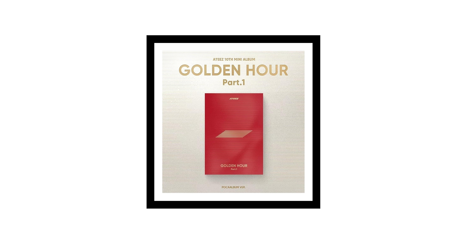 Amazon.com: ATEEZ GOLDEN HOUR : PART.1 10th Mini Album (POCA ALBUM