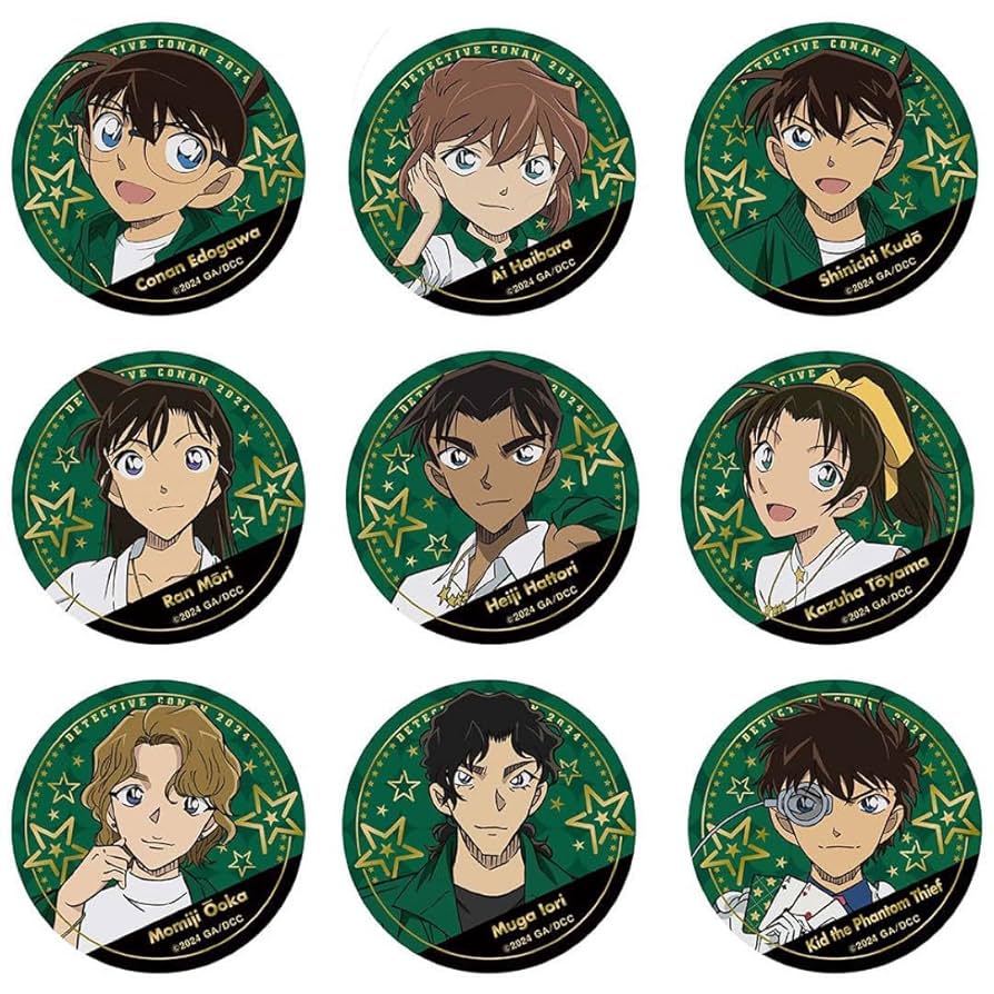 名探偵コナン キャラバッジコレクション B.平次がいっぱい