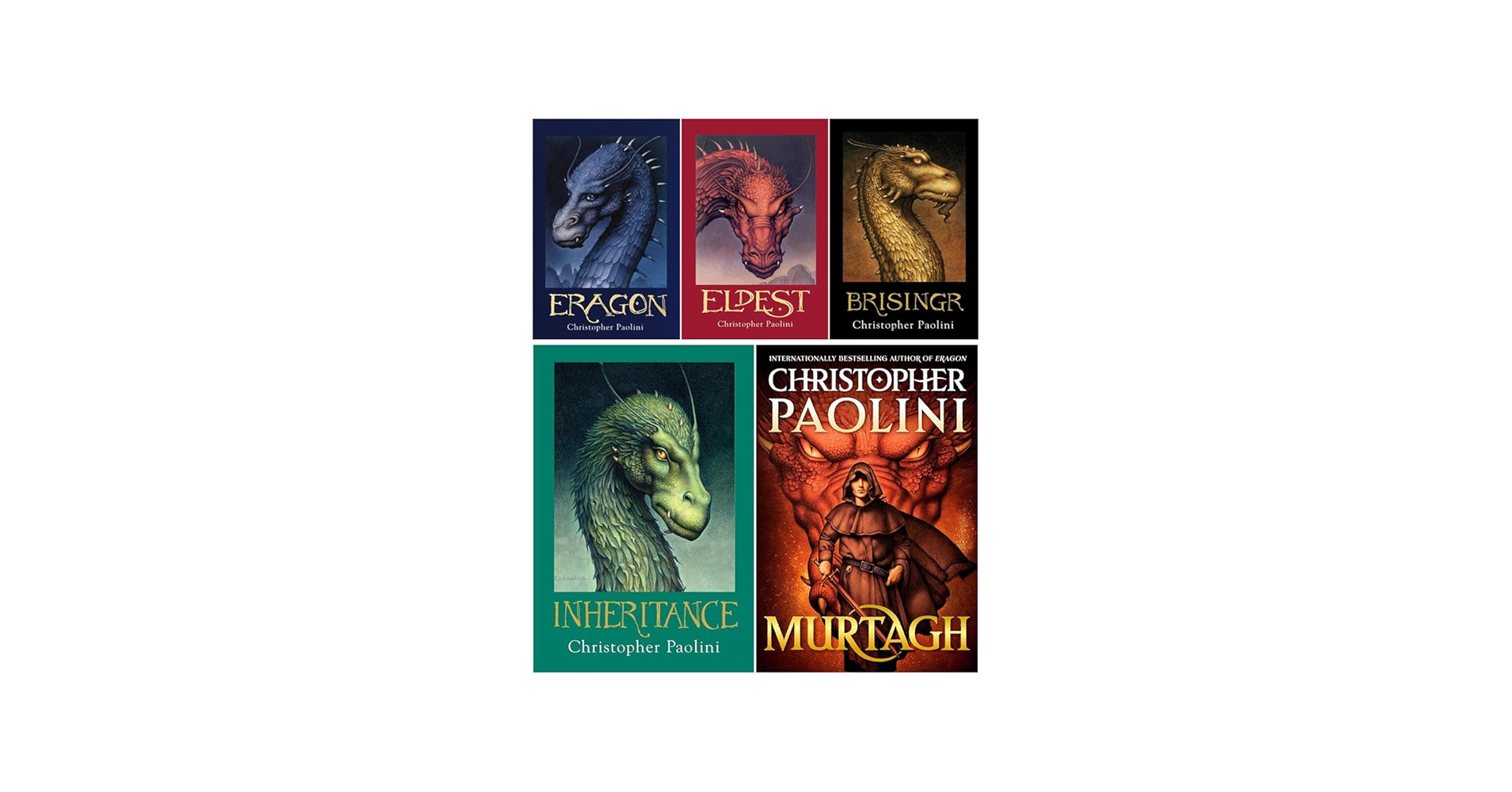 The Inheritance Cycle Series 5 Books Set - Eragon, Eldest