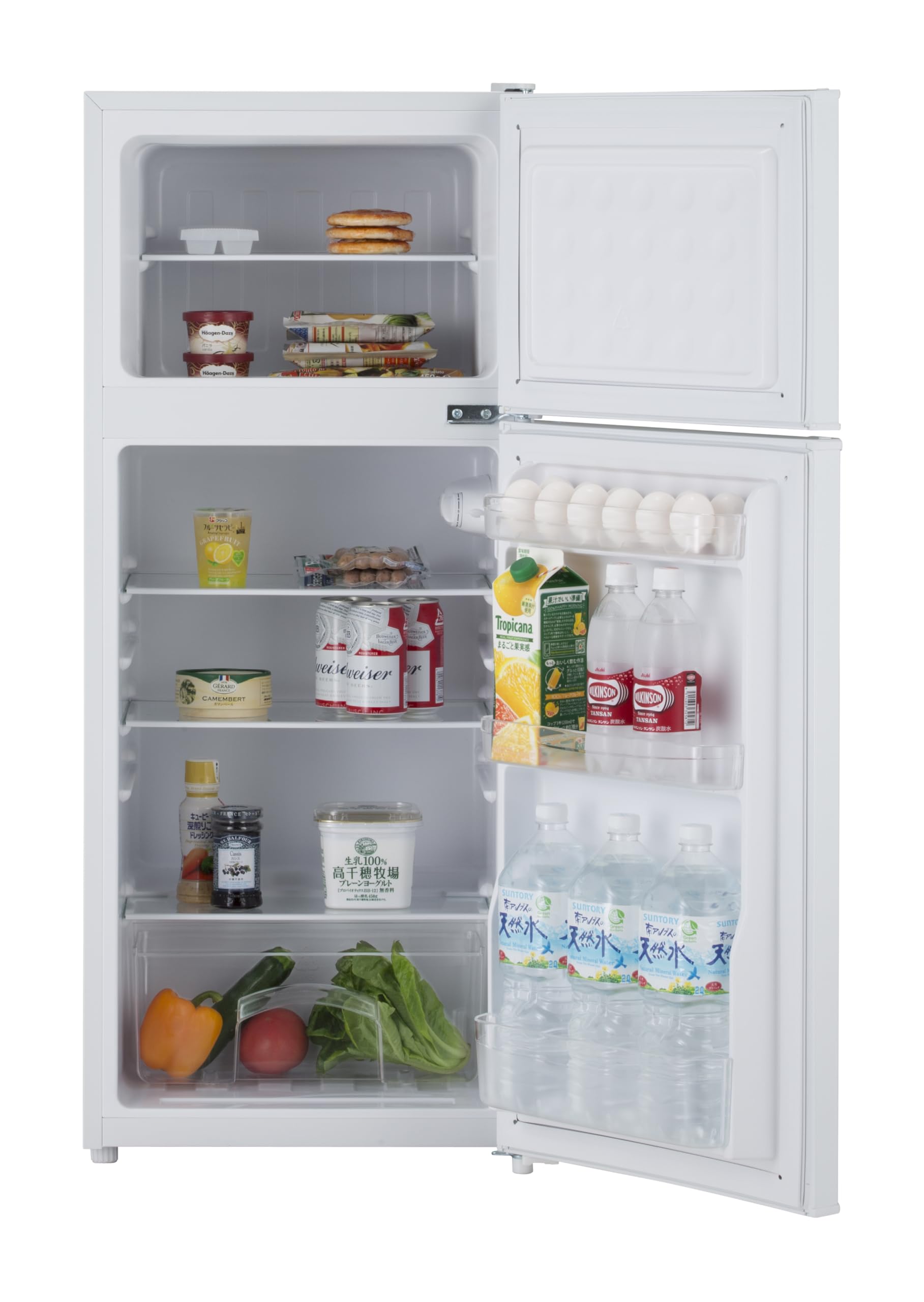 Amazon | ハイアール(Haier) 幅47.4cm 容量130L 右開き冷蔵庫 JR-N130C