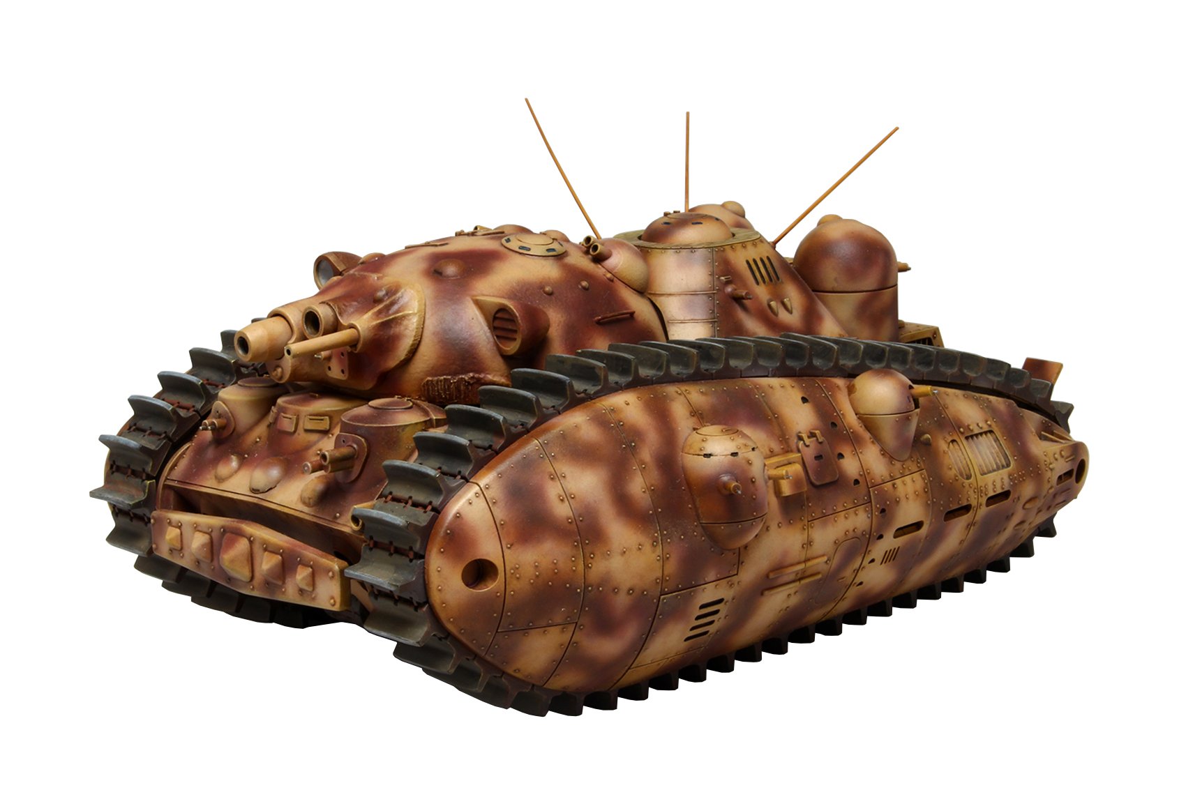 Amazon | プラッツ 宮崎駿の雑想ノート 夢の多砲塔戦車 悪役1号 短砲身