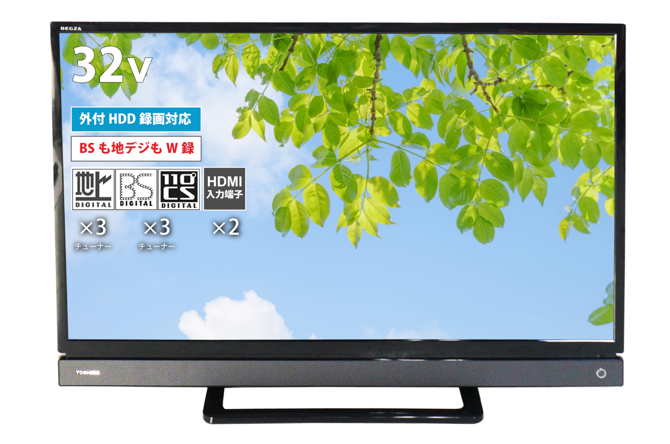 Amazon | 【整備済み品】 東芝 液晶 テレビ 32V型 REGZA 32V30