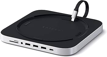 Satechi Hub USB C, suporte e hub de alumínio tipo C, porta de