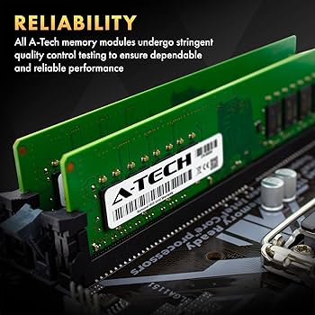 A-Tech 16GB (2x8GB) DDR4 2133 MHz UDIMM PC4-17000 (PC4-2133P) CL15