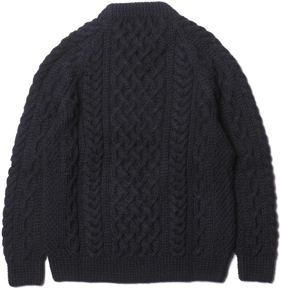 Amazon | [インバーアラン] 1A CREW ARAN クルーネックアランセーター