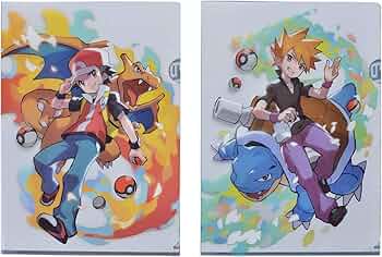 ポケモン A4クリアファイル5枚セット メイ カミツレ フウロ レッド