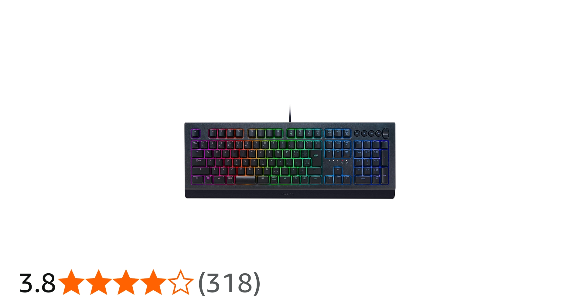 Amazon.co.jp: Razer Cynosa V2 JP ゲーミングキーボード 日本語配列