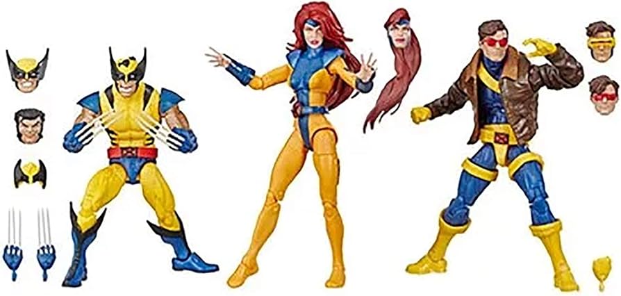 Amazon.co.jp: ML 3ﾊﾟｯｸ X-Men [ｳﾙﾊﾞﾘﾝ+ｼﾞｰﾝ+ｻｲｸﾛﾌﾟｽ] : おもちゃ