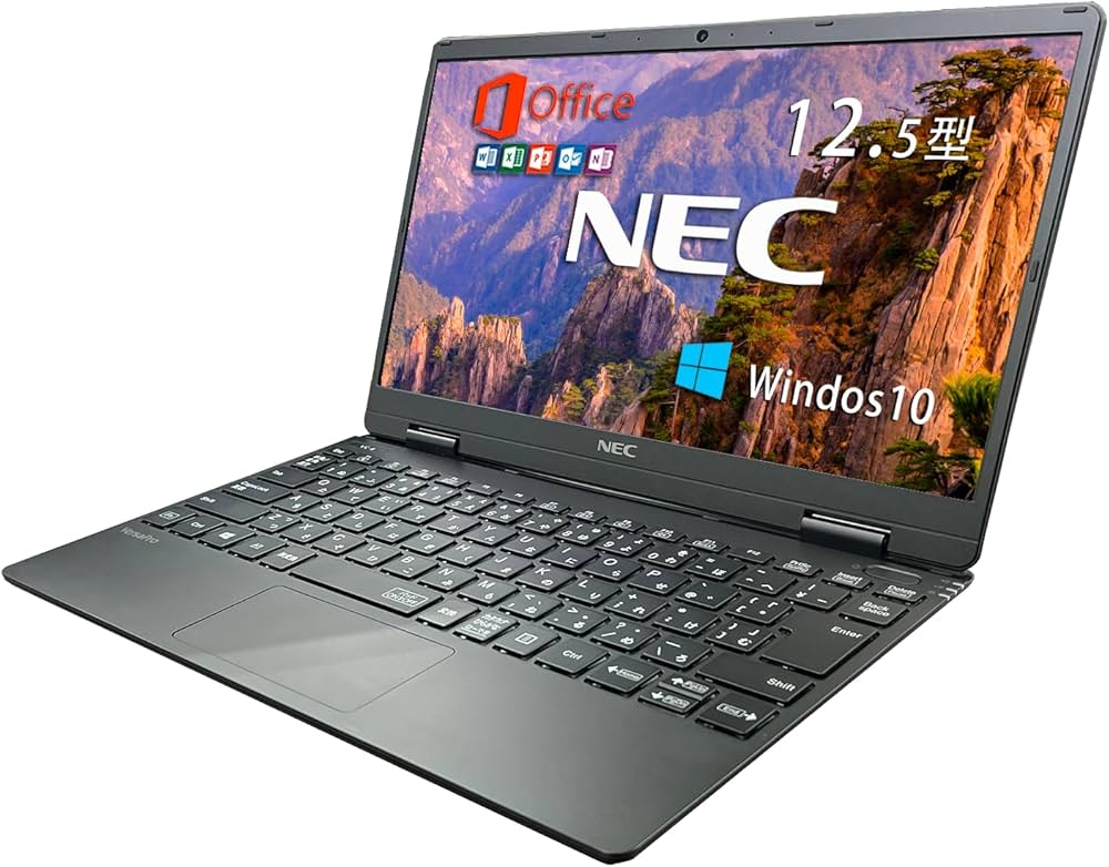 Amazon.co.jp: VersaPro NEC V Series 12.5 FHD Laptop/MS Office H&B